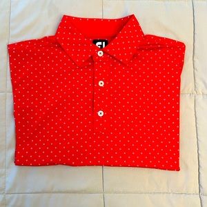 Men’s FootJoy Polo Golf Shirt Short Sleeve Size L